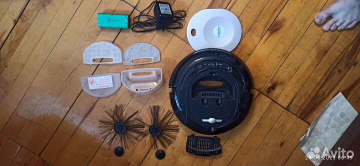 Робот пылесос mini robotic vacuum cliner K6