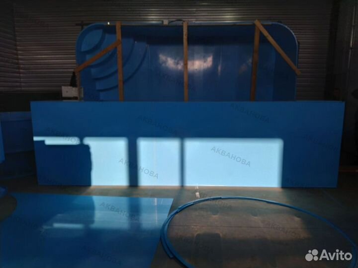 Круглая купель из полипропилена