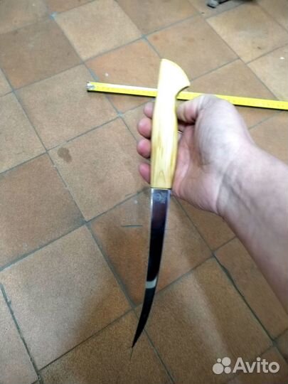 Нож филейный гибкий