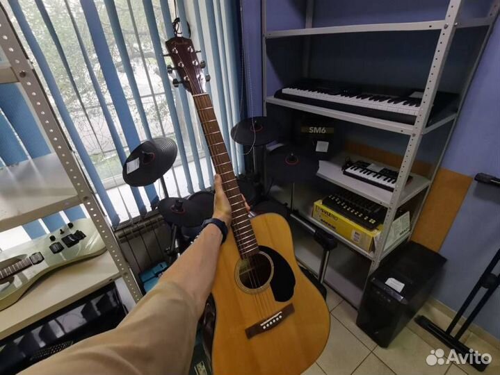 Акустика Массив. Fender Cd-60S Nat. Как Новая