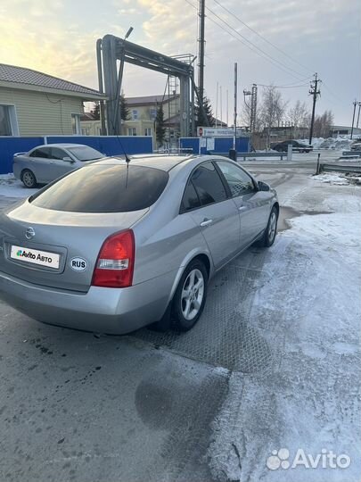 Nissan Primera 1.8 МТ, 2007, битый, 197 500 км