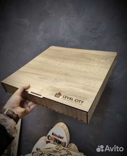 Коробка подарочная деревянная оптом