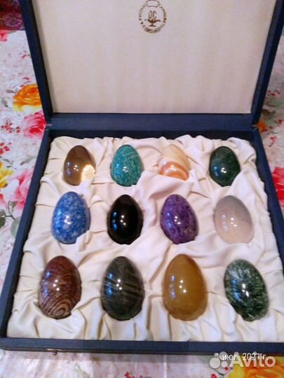 Коллекция минералов в подарочной коробке