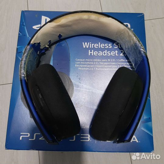 Беспроводные наушники sony playstation