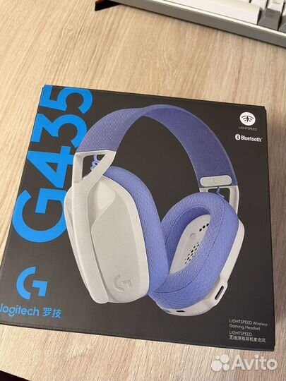 Беспроводные наушники logitech g435