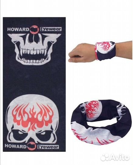 Маска Балаклава Бафф Шарф Бандана