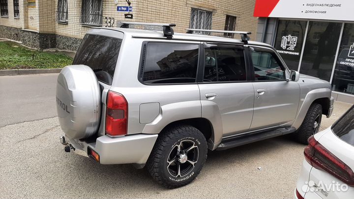 Багажник на крышу Nissan Patrol, Крыло