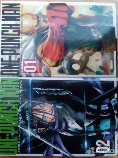 One punch man манга