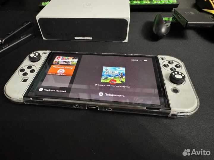 Nintendo switch oled прошитая