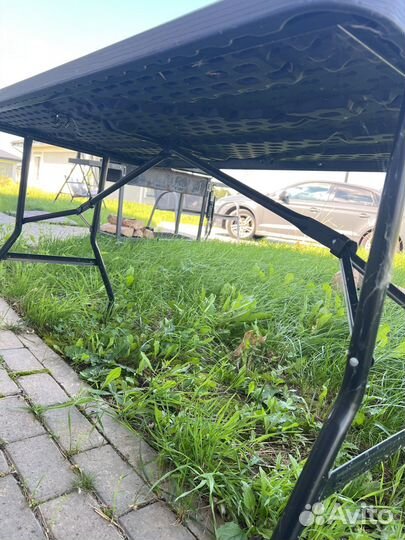 Уличный складной стол Леруа Мерлен 70х135