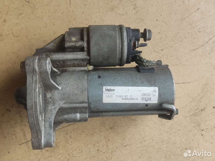 Стартер Peugeot 308 408 Citroen C4