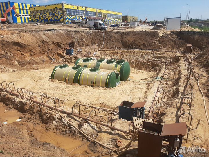 Водопонижение, осушение, откачка воды из котлована