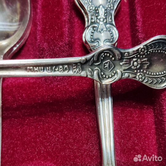 Набор мельхиоровых ложек, чайные,столовые,кофейные