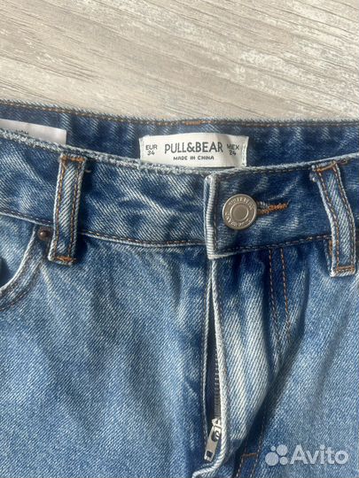 Шорты MOM pull bear zara 34