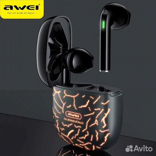 Без проводные наушники awei T28 pro