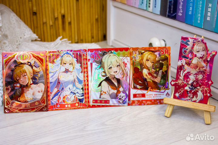 Коллекционные карты genshin impact Ёимия