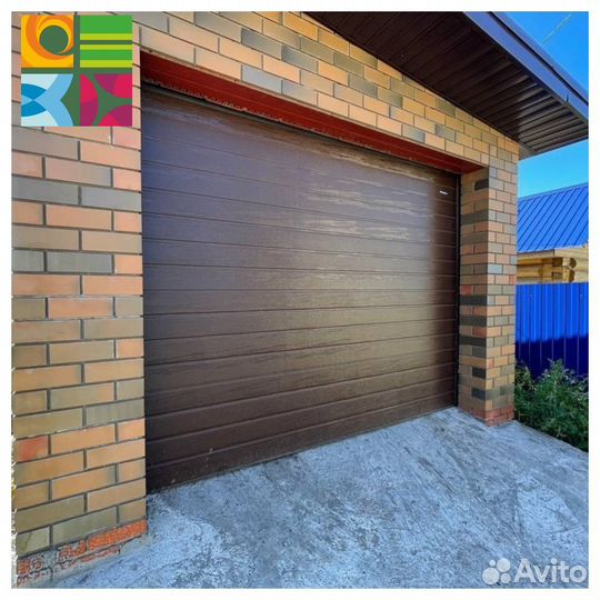 Секционные ворота alutech