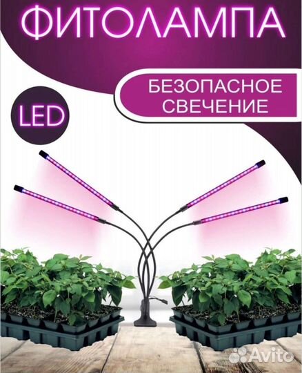 Фитолампа для растений