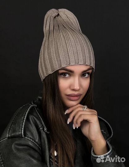 Шапка бини женская