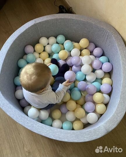 Сухой бассейн с шариками бу