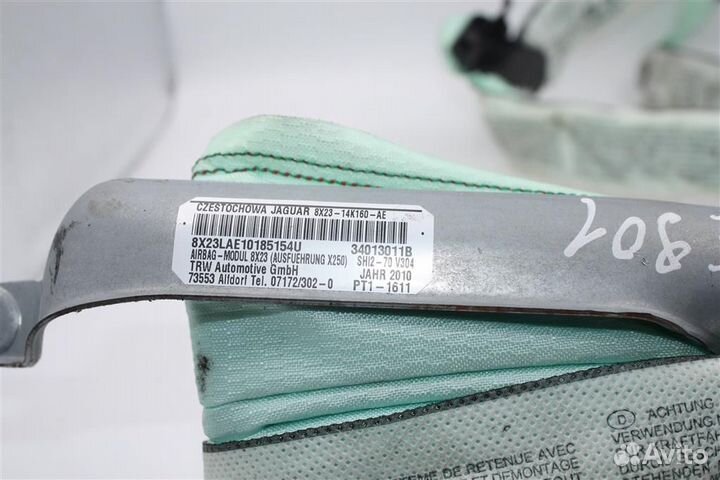Подушка безопасности шторка левая Jaguar XF X25