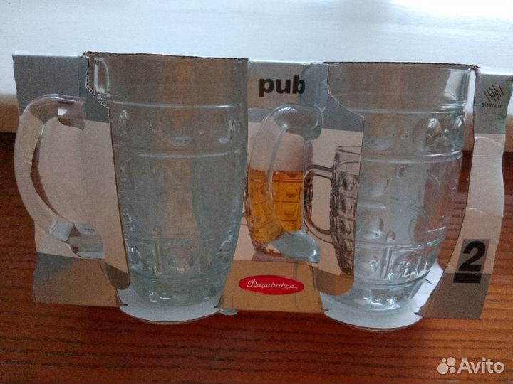 Бокалы пивные