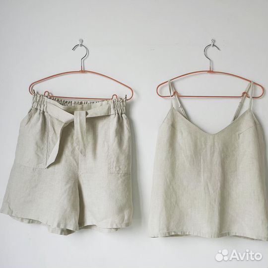 Шорты изо льна