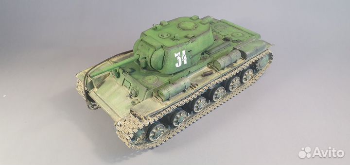 Модель танка кв-1 1/35