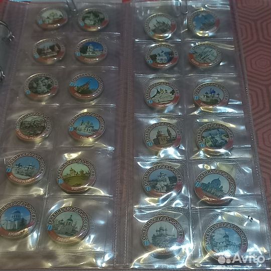 48 Монет биметалл древние города России