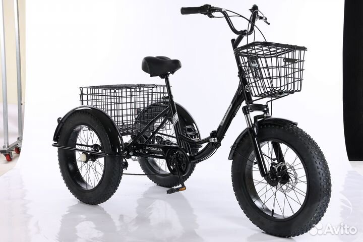 Трехколесный велосипед для взрослых Трицикл Трайк