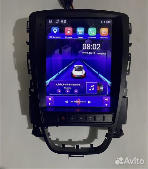 Магнитола для Opel Astra J