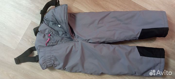 Зимние штаны полукомбинезон 116