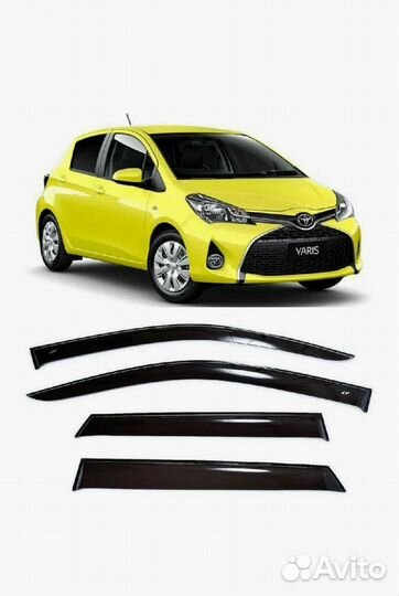 Дефлекторы Toyota Yaris 2011/ Vits 2010 5D