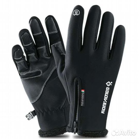 Перчатки сенсорные утепленые унисекс