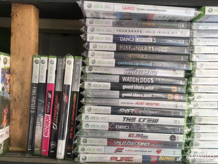 Диски для X-BOX360 и X-BOX ONE лицензия новые