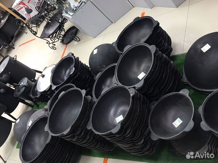 Казан чугунный 12 литров (Узбекистан)