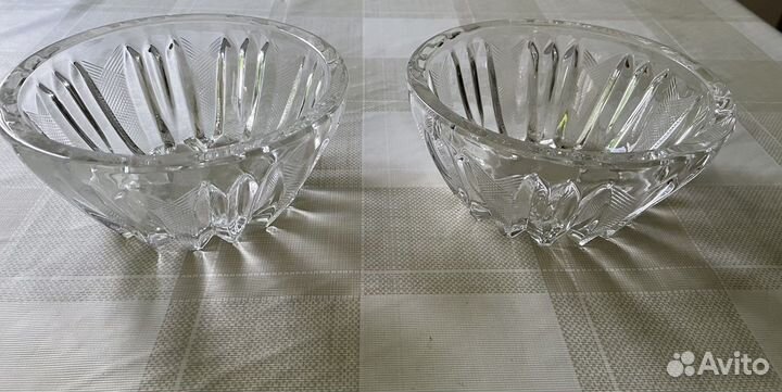 Ваза хрустальная