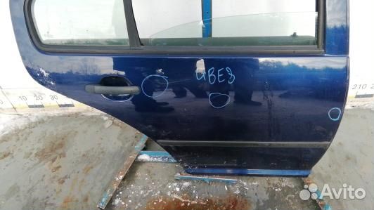 Дверь задняя правая volkswagen bora 1 (UBE08FT01)