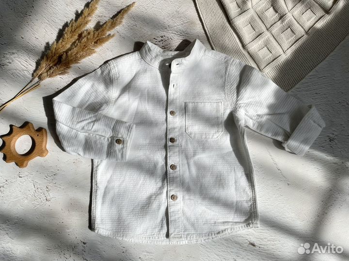 Рубашка и брюки для мальчика 86 92