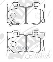 Комплект тормозных колодок зад D4060JL00J PN039