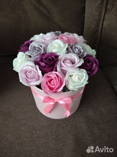 Мыльные розы к 8 марта