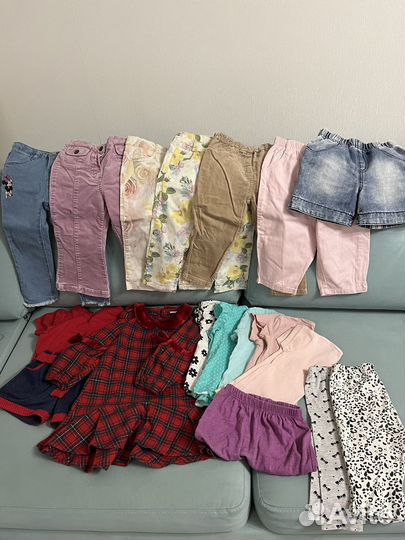 Детская одежда для девочек 1,5-2 года