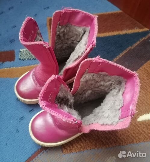 Сапоги зимние для девочки