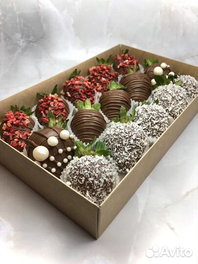 Клубника в шоколаде