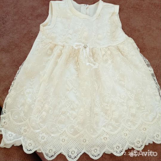 Платье для девочки 80