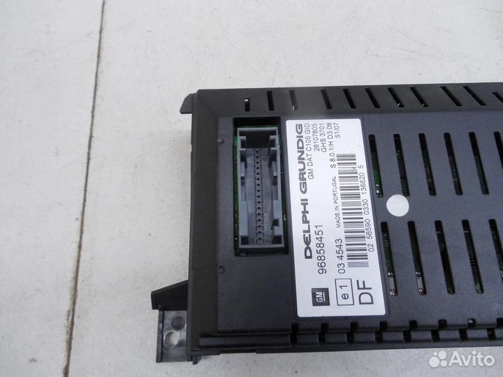 Дисплей информационный Antara 2007-2015