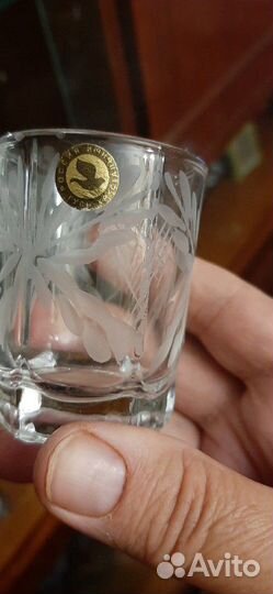 Вещи СССР, хрустальные стаканчики