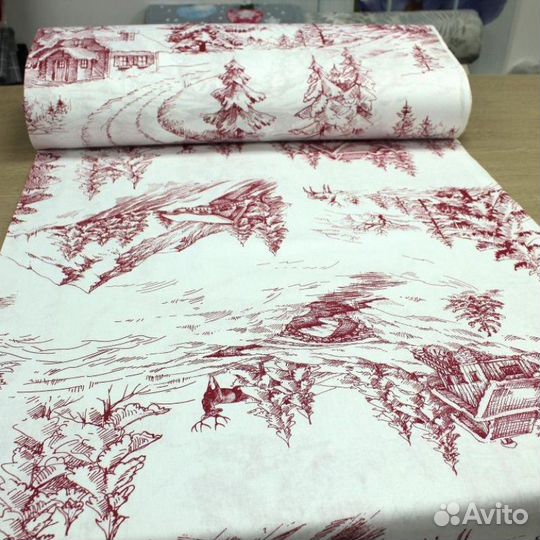 Ткань для постельного белья Альпийская сказка