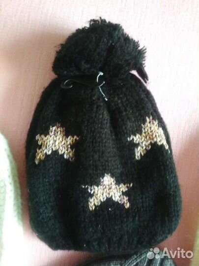 Шапка детская на девочку