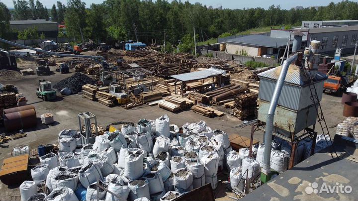 Уголь древесный в мешках